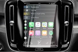 CDEFG "Volvo XC40 XC90 XC60 Navigation Glass Screen Protector 9H atsparus įbrėžimams ir atsparus pirštų atspaudams automobilinis GPS skaidrus ekrano apsauginis stiklas