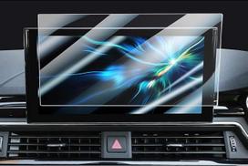CDEFG Suderinama su Audi A4 b9.5 A5 F5 Q5 2020-2023 2024 Facelift Navigation Apsauginė plėvelė Grūdintas stiklas 9H atsparus įbrėžimams 10,1 colio GPS ekrano apsauga Automobilinės navigacijos plėvelė A4 A5 Priedai