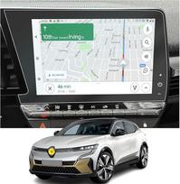 CDEFG Suderinama su Renault Austral E-Tech Hybrid/Rafale/Espace VI 2023-2025 Navigation Apsauginė plėvelė ETech 4H Atspari įbrėžimams 9 colių GPS ekrano apsauga Navigation Film Austral E-Tech