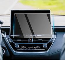 CDEFG suderinama su Toyota Corolla 2022-2024 2025, navigacijos ekrano apsauga Grūdintas stiklas 9H 10,5 colio GPS ekrano apsauga Corolla Cross Touring Sports GR Hybrid Hatchback priedai (10,5 colio)