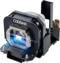 COOBAN ET-LAX100 projektoriaus lempa, skirta "Panasonic" PT-AX200U PT-AX100 PT-AX100 PT-AX100E PT-AX100U PT-AX200 PT-AX200 PT-AX200E TH-AX100 projektoriaus lempa