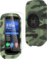 Dėklas "Garmin Edge 1050" su 2 ekrano apsaugomis, itin plonas silikoninis smūgiams atsparus GPS apsauginis dėklas "All-Inclusive Edge Protection", atsparus įbrėžimams, neslystantis dviračių dangtelis -