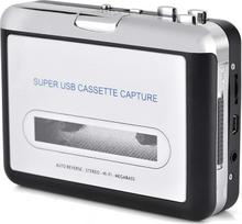 Demeras Kasetinis magnetofonas USB kasetė į kompiuterį MP3 CD jungiklis Konvertuoti garso muzikos grotuvas su ausinėmis
