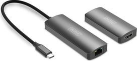 DIGITUS 4K vaizdo ilgintuvas USB-C HDMI 30 m Skaitmeninis / ekranas / vaizdas CAT 6a m