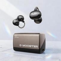 Dmooster D95 belaidės ausinės - svaiginantis garsas, kūrybiško dizaino prisegamos atviros ausinės, "Bluetooth 6.0" ausinės, 20 valandų žaidimo trukmė, IPX6 atsparumas vandeniui, vertimai į 68 kalbas