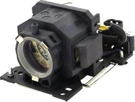 DT00821 Projektoriaus lempa su korpusu, skirta "Hitachi" projektoriams CP-X264 CP-X3 CP-X3W CP-X5 CP-X5W