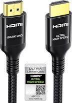 Etseinri 8K 4K HDMI 2.1 kabelis 5M, sertifikuotas 48Gbps itin didelės spartos HDMI kabelis 4K 120Hz 8K 60Hz 10K eARC HDCP 2.2 ir 2.3 Dinaminis HDR Dolby Atmos suderinamas su PS5 Xbox HDTV monitoriumi