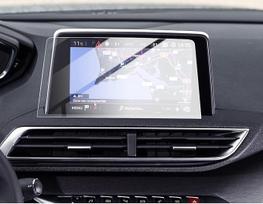 GAFAT 2016-2020 Peugeot 3008 5008 GT 8 colių navigacijos ekrano apsauga, 8 colių jutiklinio ekrano grūdinto stiklo ekrano apsauga, Peugeot 3008 priedai, atspari smūgiams, 9H apsauga nuo įbrėžimų
