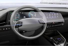 GAFAT suderinama su Kia Niro SG2 EV Hybrid 2022-2024 2025 m. ekrano apsauga navigacijai + virtualiam prietaisų skydui, PHEV e-Niro Nano ekrano apsauga, atspari smūgiams, 6H apsauga nuo įbrėžimų [2 vnt.]