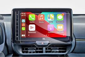 GAFAT Toyot-a Yaris Cross 2021-2024 2025 9 colių navigacijos apsauginė plėvelė, 9 colių stiklo ekrano apsauga, suderinama su Toyota Yaris Cross Smart Connect, 9H apsauga nuo įbrėžimų