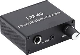 Garsumo valdymas, pasyvusis duslintuvas, garso garsumo valdymas - 40 dB - 15 dB, reguliuojamas garsumo valdymas su 3,5 mm išvesties kabeliu