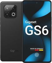Gigaset GS6 išmanusis telefonas - 128GB + 8GB RAM - 6,67 colių FHD+ OLED ekranas su 120 Hz - aštuonių branduolių 5G procesorius - 64+8+2 MP triguba kamera - 5300 mAh (tipinė) baterija, išimama - "Android 15" - Pagaminta Vokietijoje, juoda