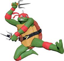 Hallmark Keepsake Kalėdų papuošalai 2024 Teenage Mutant Ninja Turtles: Dovanos TMNT gerbėjams: Mutant Mayhem Raphael