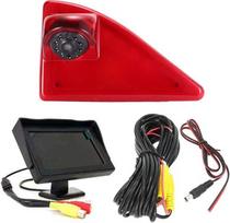 HD stabdymo žibintų atbulinės eigos kameros rinkinys su 4,3 colių LCD monitoriumi, "Transporter Van" naktinio matymo automobilio stogo atbulinės eigos kameros, skirtos "Renault Master" nuo 2010 m./"Nissan NV400" nuo 2010 m./"Opel Vauxhall
