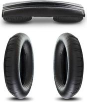 Įklotai, suderinami su "Sennheiser HD280" (pertvarkyta versija) Ausų pagalvėlių ir galvos juostos pagalvėlių rinkinys, skirtas HD 280 (PRO) HMD280 ausų pagalvėlėms, skirtas ausinėms su pagalvėlėmis, juodas (pagalvėlių rinkinys)
