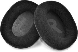 INF 1 pora atsarginių ausų pagalvėlių "Logitech G Pro/Logitech G Pro X", minkštos aksominės ausų pagalvėlės, atminties putos, patogios ir komfortiškos, juodos spalvos