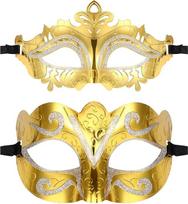 Juvelyriniai dirbiniaiWe maskaradas Venecijos kaukė pora, blizgučiai Ultralight maskaradas kamuolys kaukės Moterys Vyrai Fancy Dress kaukė akių kaukė Helovinas karnavalas vestuvių kamuolys šalis kostiumas kamuolys