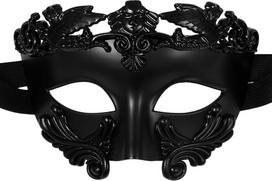 Juvelyriniai dirbiniaiWe Venecijos kaukė vyrams, Senovės Graikijos ir Romos maskarado kaukė, pusė kaukės, kostiumo aksesuaras Helovinui, karnavalui, maskarado baliui, vakarėliui, Cosplay