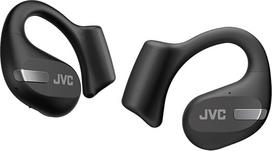 JVC Nearphones HA-NP50T-B, tikros belaidės ausinės, atviros ausies dizainas, aktyvus triukšmo mažinimas, daug taškų, IPX4, mikrofono išjungimas, 38 val. veikimo laikas, BT 5.3, (juoda)