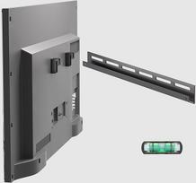 KAMIWI TV sieninis laikiklis, skirtas daugumai 32-75 colių televizorių, 24" varžtai su maksimaliu VESA 600x400 mm iki 68 kg, taupantis vietą. Lengvai ištraukiamas. Stabilus televizoriaus laikiklis