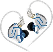 KINBOOFI žaidimų ausinės, KBEAR KS10 hibridinės ausinės su dviguba membrana (DD) ir 4BA "HiFi" ausinėmis, IEM žaidimų ausinės su nesipainiojančiu nuimamu kabeliu, KS10 juodos spalvos su mikrofonu