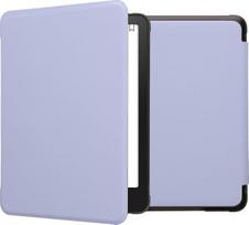 kwmobile dėklas, suderinamas su "Amazon Kindle Paperwhite" (2024)/"Colorsoft" - dirbtinės odos elektroninės skaityklės apsauginis dėklas - levandų spalvos
