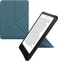 kwmobile dėklas, suderinamas su "Amazon Kindle Paperwhite" (2024)/"Colorsoft" dėklu - dirbtinės odos dėklas - apsauginis elektroninės skaityklės dėklas - dangtelis "Petrol