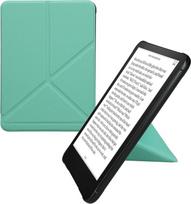kwmobile dėklas, suderinamas su "Amazon Kindle Paperwhite" (2024)/"Colorsoft" dėklu - dirbtinės odos dėklas - apsauginis elektroninės skaityklės dėklas - dangtelis Mint Green