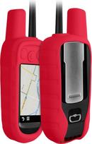 kwmobile dėklas, suderinamas su "Garmin Alpha 100" - raudonos spalvos apsauginis dėklas GPS delniniam įrenginiui