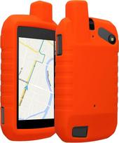 kwmobile dėklas, suderinamas su "Garmin Montana 700i" / "750i" - oranžinės spalvos apsauginis dėklas, skirtas rankiniam GPS įrenginiui
