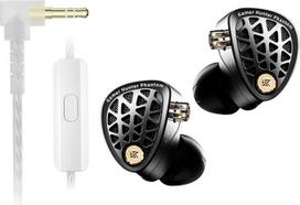 KZA COUSTICS KZ Phantom In-Ear Monitor, laidiniai žaidimų ausinukai su metaliniu korpusu, aiškus garsas ir gilūs bosai, saugiai pritaikyti garso inžinieriams ir muzikantams