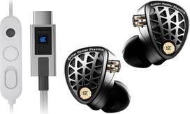 KZA COUSTICS KZ Phantom In-Ear Monitor, laidiniai žaidimų ausinukai su metaliniu korpusu, aiškus garsas ir gilūs bosai, saugiai pritaikyti garso inžinieriams ir muzikantams