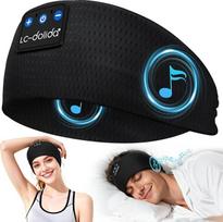 LC-dolida Miego ausinės "Bluetooth" ausinės, miego ausinės Miego ausinės šoninis miegas Miegas ausinėms 15+ valandų trukmės miego ausinės su HiFi stereofonija sporto treniruotėms, bėgiojimui, jogai