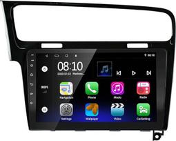 LEXXSON "Android Car Carplay" automobilinis radijas VW Golf 7 MK7 Golf VII 2012-2020, 10,1 colio jutiklinis ekranas AM FM RDS radijas GPS navigacija "Bluetooth WiFi" vairo valdymas Mirrorlink Canbus 2+32G