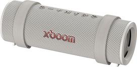 LG xboom Grab by will.i.am Nešiojamasis "Bluetooth" garsiakalbis (signatūrinis garsas, IP67, iki 20 val. veikimo baterija), pilkas [Modelio metai: 2025]