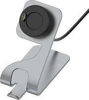 LOKEKE suderinama su "Garmin Epix Pro" 51 mm USB įkroviklio doku, pakaitinis USB įkroviklio įkrovimo kabelis su staliniu laikikliu, suderinamas su "Garmin Epix Pro" / "Venu 3 / 3S" / "Vivoactive 5/5