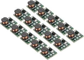 maitinimo šaltinio žemėlapis DC-DC Boost keitiklis įtampos reguliatorius Step Up modulis Mini modulis 0.9-5V į 5V 0.48A galios reguliavimo galios transformatoriams Pakuotė iš 15 vnt.