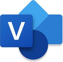 Microsoft Visio 2024 Professional | VOLLVERSION/KEIN ABO | 1 PC/NOTEBOOK | 32 ir 64 Bit | Online Aktivierungsschlüssel