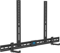 Mounting Dream Universal Soundbar Halterung für Soundbars mit/ohne Montageloch bis zu 9kg, mit Anti Rutsch Sockelhalter, an TV Halterung, Wand oder Fernseher montieren MD5425-03