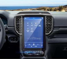 Navigacijos ekrano apsauga, suderinama su "Ford Ranger 2023 2024", "Ford Ranger" grūdinto stiklo ekrano apsauga, 9H apsauga nuo įbrėžimų GPS ekrano apsauga (12 colių)