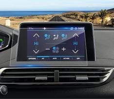 Navigacinės sistemos ekrano apsauga, suderinama su Peugeot 3008 5008 2016-2020, Peugeot 3008 Peugeot 5008 grūdinto stiklo ekrano apsauga, 9H apsauga nuo įbrėžimų GPS ekrano apsauga (8 coliai)