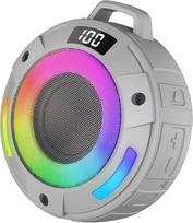 Nešiojamas mini "Bluetooth" garsiakalbis, "Bluetooth" muzikos dėžutė su šviesa, galingas garsas, IP68 atsparus vandeniui / dulkėms, plūduriuojantis, 20 valandų atkūrimo laikas, TWS ir TF kortelė, "Bluetooth" dėžutė dušui / žygiui / kelionei