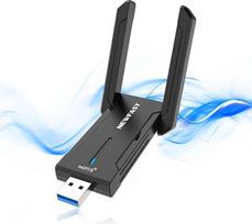 NEWFAST U353 AX5400 Wifi Stick für PC USB WiFi 6E Unterstützt Windows 11/10