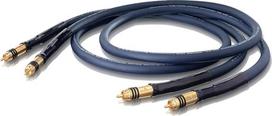 Oehlbach XXL serijos 1 NF garso RCA kabelis simetriškas 1,5 m mėlynas