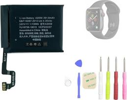Pakaitinis akumuliatorius, suderinamas su A2059 išmaniuoju laikrodžiu Series 4 44 mm A1976 A1978 A2008 (GPS+Cellular/GPS) A2059 su pakeitimo rinkiniu