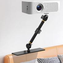 Projektoriaus laikiklis lovai ir sofai - universalus reguliuojamo aukščio laikiklis (33-45 cm), suderinamas su 99 % projektorių (XGIMI, Nebula, VANKYO, Epson ir kt.)