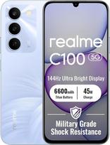 realme C100 5G išmanusis telefonas 4+256GB, šviesiai mėlynas, 6,8 colių ekranas, LCD ekranas 144Hz, 45W ultragarsinis, 6600mAh akumuliatorius, 50MP AI kamera, MediaTek Dimensity 6300 lustas, IP64