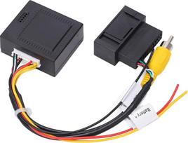 RGB AV konverteris Galinio vaizdo kamera su originaliais signalais 12V 5W dekoderio adapteris, skirtas automobiliui