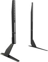 RICOO FS512 Reguliuojamo aukščio 40-65 colių televizoriaus stovas Pakreipiamas universalus žemas stovas VESA 800 x 400 Juodas iki 40 kg