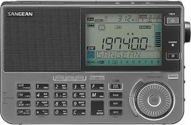 Sangean ATS-909X2 1109-00033-SW Profesionalus pasaulinis imtuvas su FM stereofonija Įvairių spalvų juodas